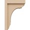 Ekena Millwork 4"W x 8"D x 12"H Classic Warren Rough Cedar Woodgrain TimberThane Corbel, Primed Tan CORUR04X08X12WARRCPR - alternate 4